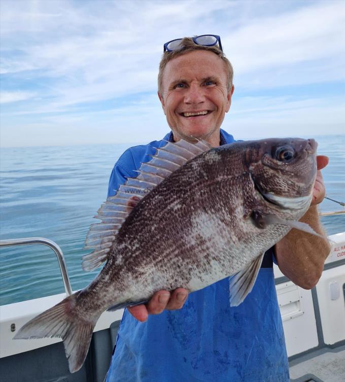 3 lb 6 oz Black Sea Bream by Andrew