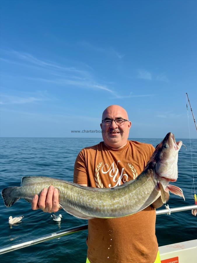 9 lb 12 oz Ling by Daz Hilton
