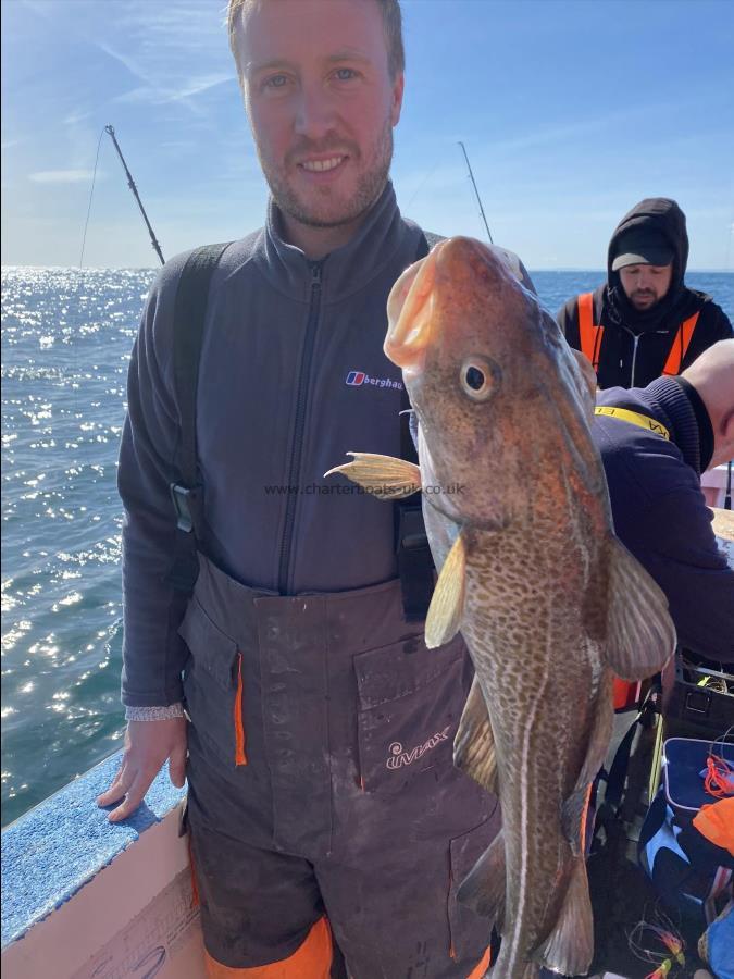 5 lb 3 oz Cod by Ben Steer.