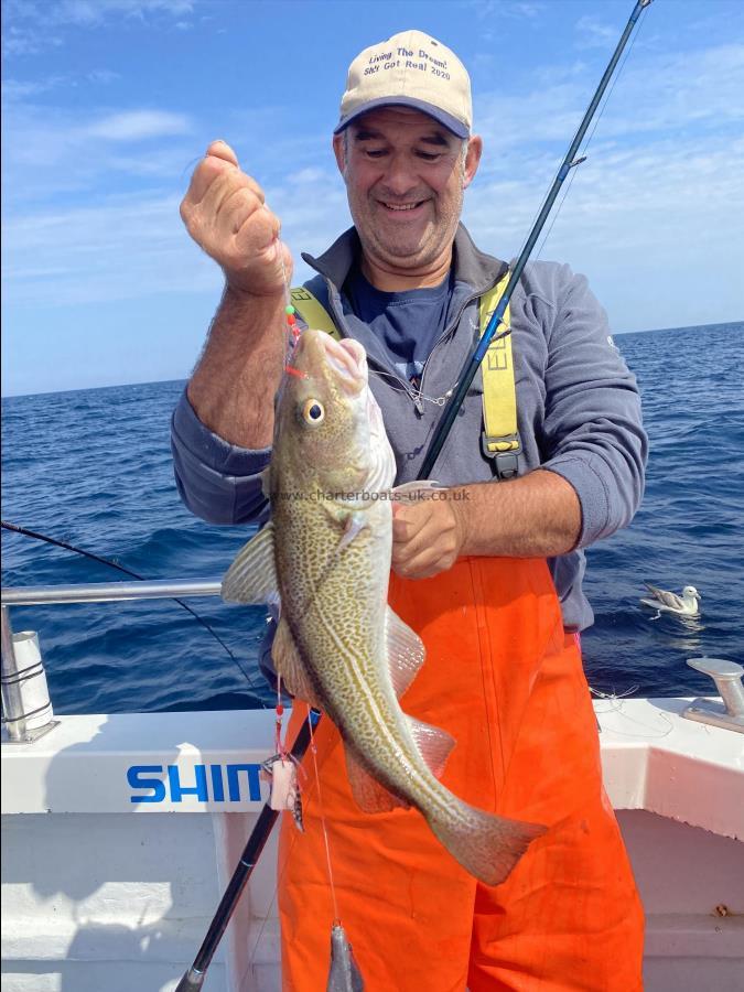 4 lb 14 oz Cod by Nigel Hall.