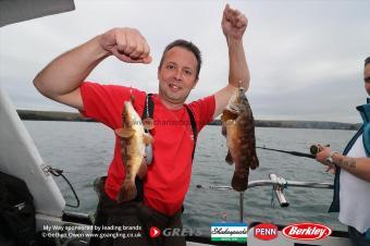 2 lb Ballan Wrasse by Dave