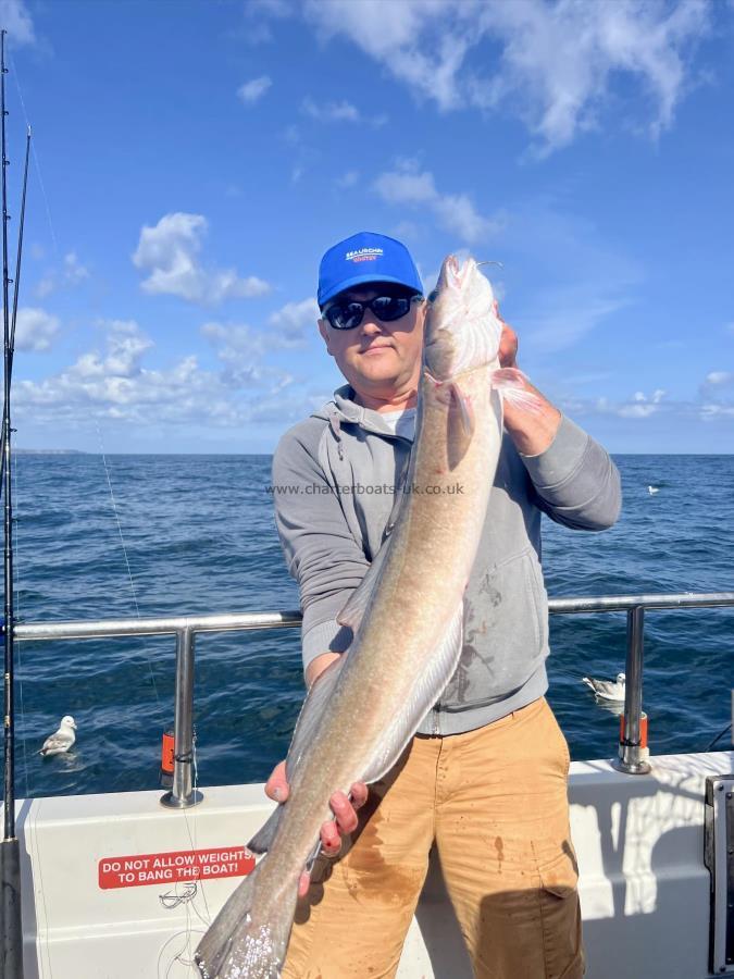 9 lb 12 oz Ling by Carl Madin