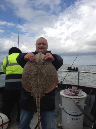 12 lb Thornback Ray by Georgeous Graham