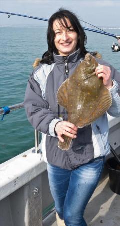 2 lb 2 oz Plaice by Marina Sergi