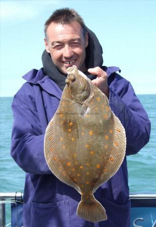 3 lb 8 oz Plaice by Glenn Barrett