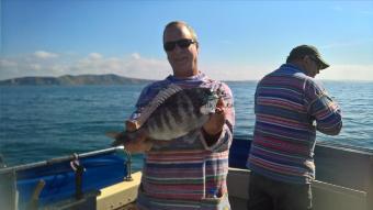 2 lb Black Sea Bream by Stephen Wake