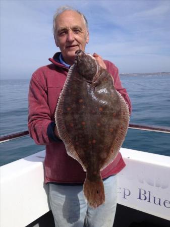 7 lb 2 oz Plaice by Pete Lucas