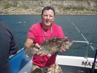 4 lb 8 oz Ballan Wrasse by Dorian White