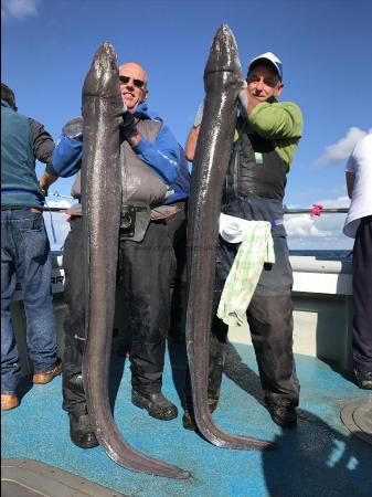 62 lb Conger Eel by Kevin McKie