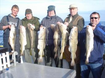 17 lb Cod by Nigel & bob & phill