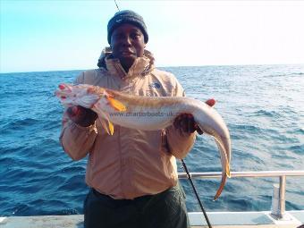 9 lb 2 oz Ling by John Ballantine.