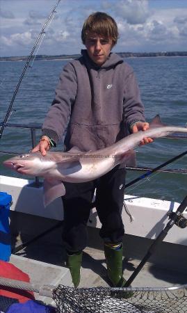 13 lb 12 oz Starry Smooth-hound by dan ladner sea view lads