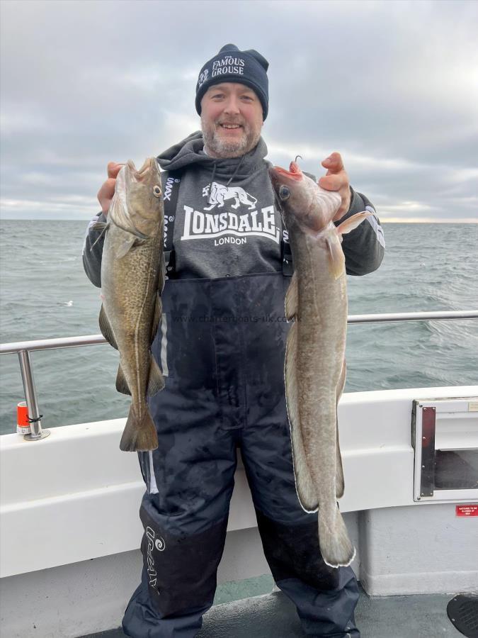 6 lb 4 oz Cod by Mark Johnson