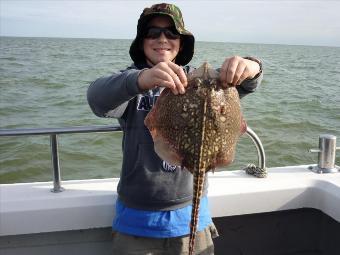 4 lb Thornback Ray by Conner 12yrs (goodfishermam)