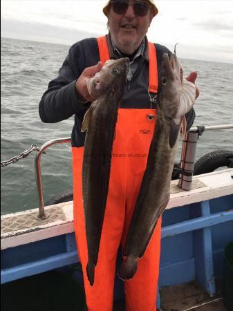 9 lb Ling by bernie singleton from hull equal first prize