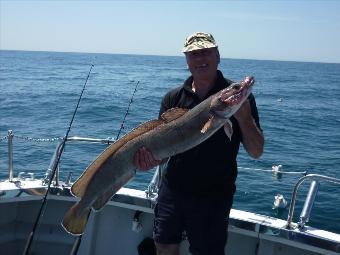 22 lb 4 oz Ling by Alan Johansan