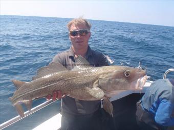 14 lb 4 oz Cod by Danny Wilbourne from York.