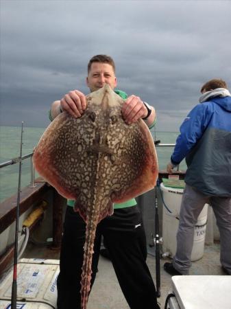 13 lb Thornback Ray by Aaron`s mate