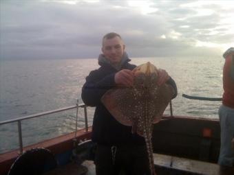 12 lb 4 oz Thornback Ray by Liam Delaney Group.....