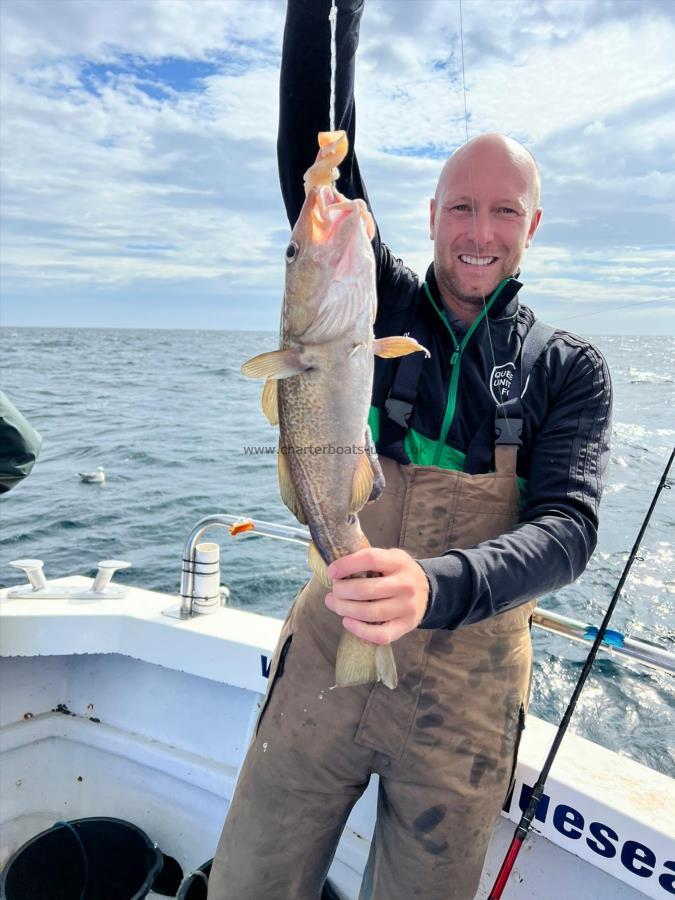 4 lb 14 oz Cod by Nick.