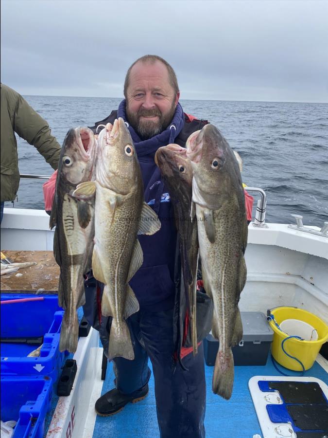 7 lb Cod by Simon England.