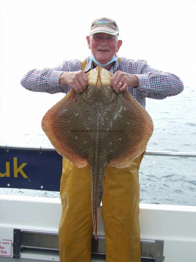 14 lb 8 oz Blonde Ray by John Hole