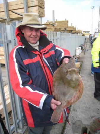 3 lb Plaice by Bill Burton