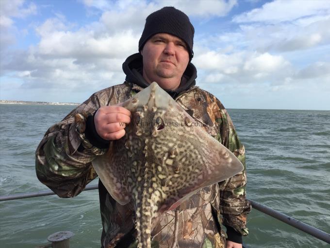 8 lb Thornback Ray by Unknown