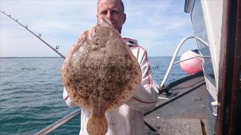 4 lb 7 oz Turbot by Dave from Kent
