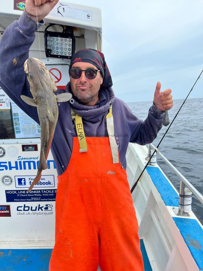 3 lb 14 oz Cod by Skip.