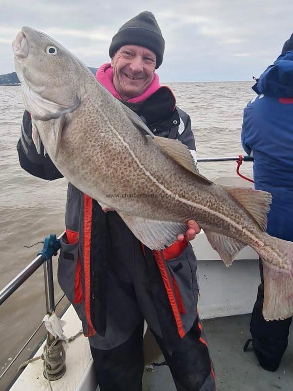 19 lb 8 oz Cod by Unknown