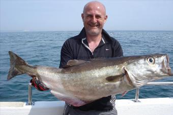 18 lb 6 oz Pollock by David Wood