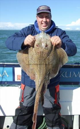 14 lb Undulate Ray by Peter Gillett