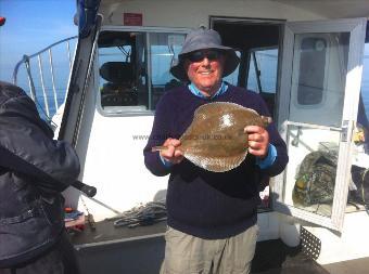 2 lb 3 oz Plaice by Ted