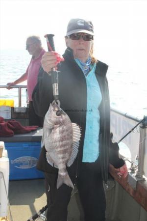 3 lb 2 oz Black Sea Bream by Dee Weeding