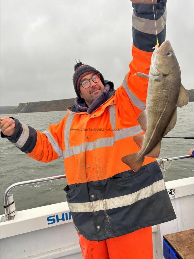 4 lb 3 oz Cod by Skipper.