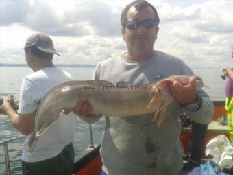 8 lb 8 oz Ling by Davey