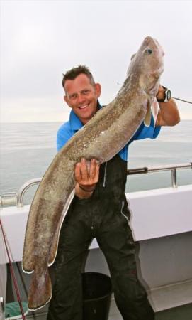 22 lb 8 oz Ling by Matt Todd