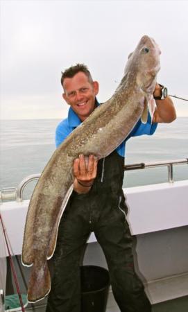 22 lb 8 oz Ling (Common) by Matt Todd