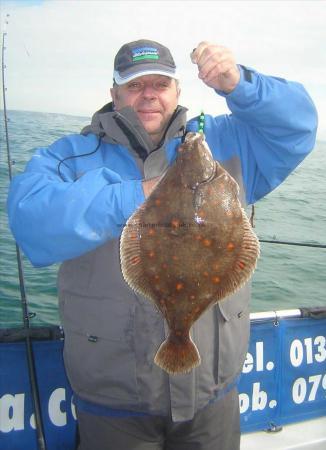 3 lb 14 oz Plaice by Keith Cheesman