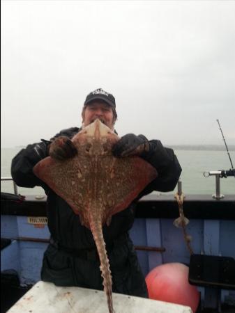 9 lb Thornback Ray by Alan