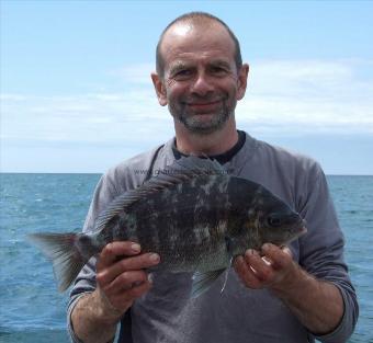 3 lb 4 oz Black Sea Bream by Rick Hawkins