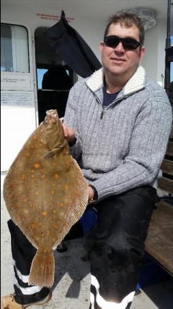 4 lb 6 oz Plaice by dave