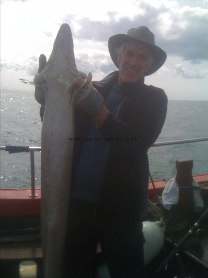 40 lb Conger Eel by Regular Kev Gardner from Poole.....