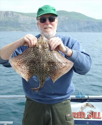 4 lb 12 oz Spotted Ray by Steven Matthews