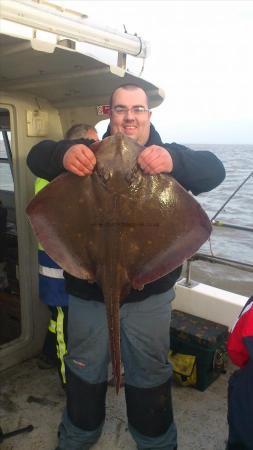 15 lb 12 oz Blonde Ray by gareth rees