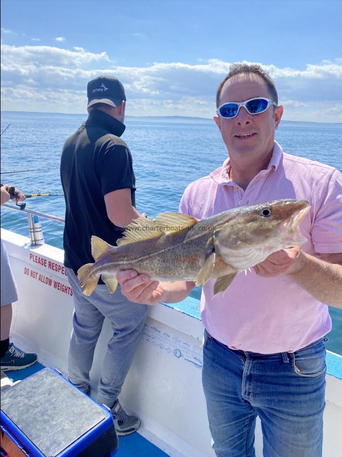 4 lb 3 oz Cod by Darren Bradley.