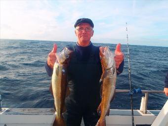 4 lb Cod by Bill Barraclough from Barnsley.