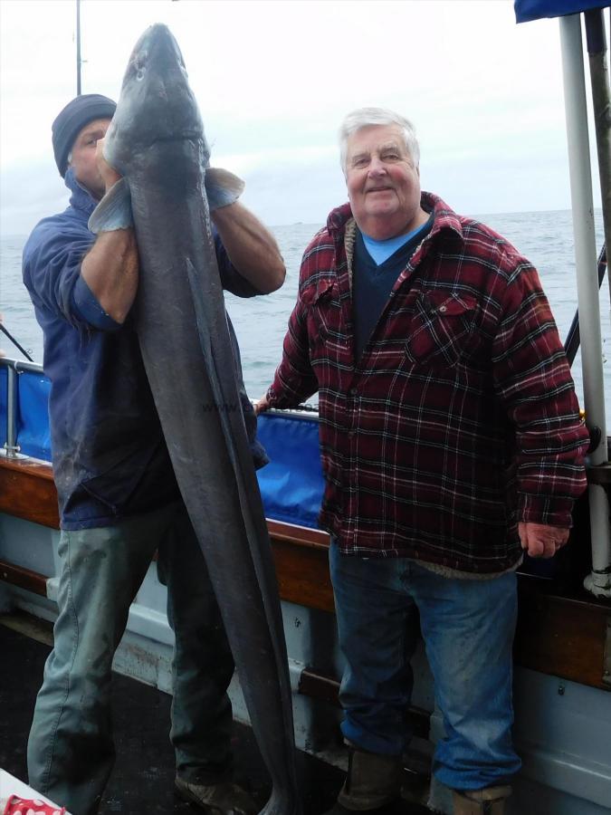 75 lb Conger Eel by Dave
