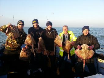 9 lb 5 oz Thornback Ray by Alans party